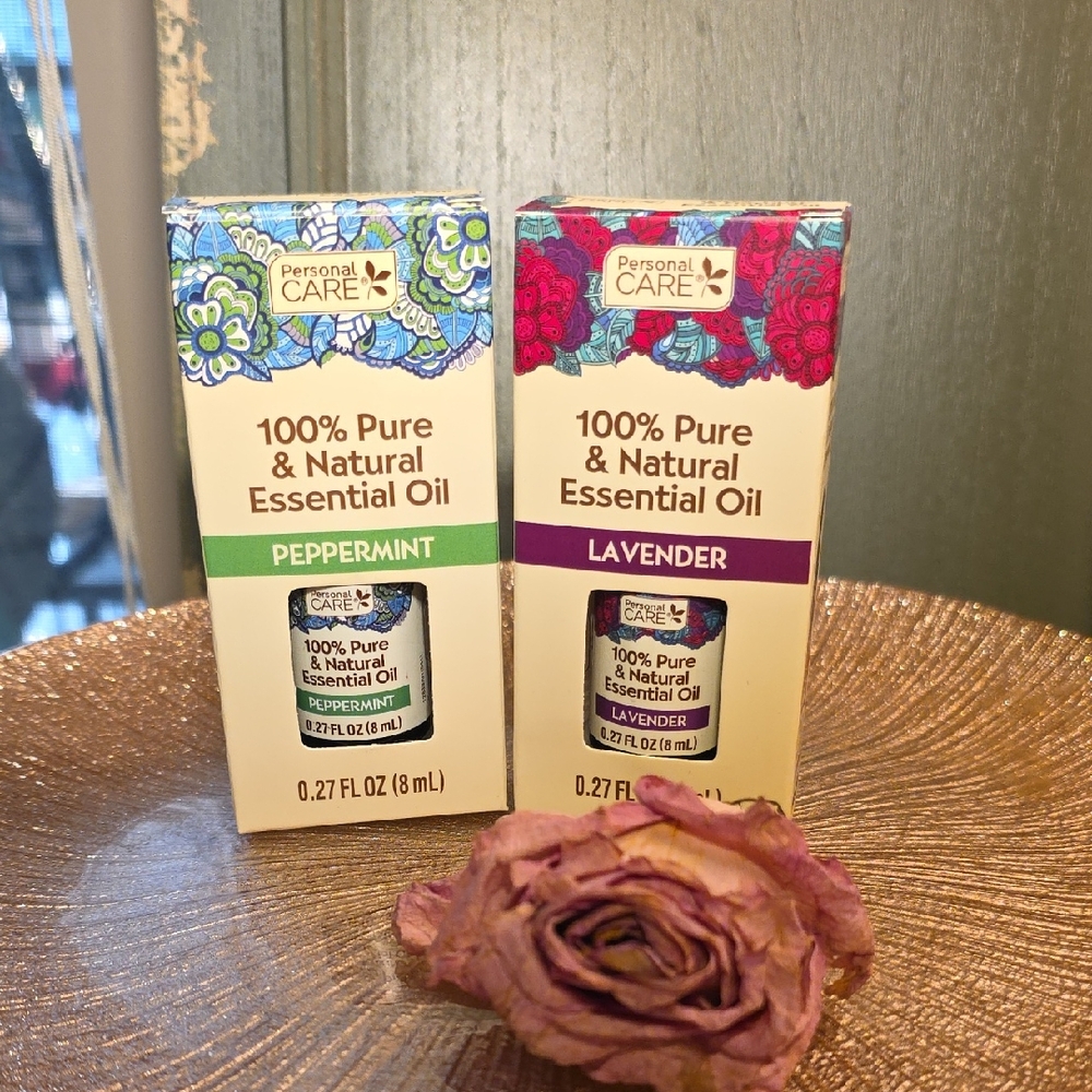 Persona Peppermint and Lavender Essential Oil Set